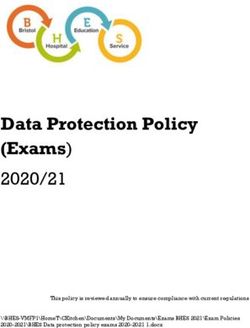 Data Protection Policy (Exams) 2020/21 - Bristol ...