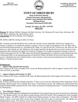 TOWN OF SHREWSBURY - Shrewsbury, MA