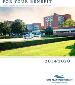 For your benefit - Cape Fear Valley Health