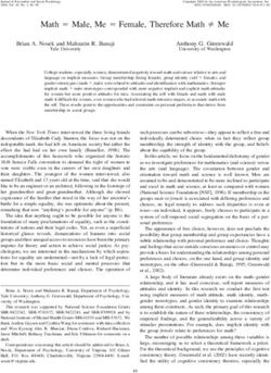 Math Male, Me Female, Therefore Math Me