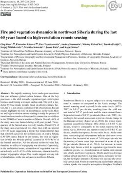 Fire and vegetation dynamics in northwest Siberia during the last 60 years based on high-resolution remote sensing