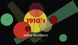 1910's Adina Bostinaru - Student No. 21340093 Professional Graphic Design