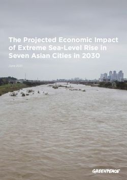 The Projected Economic Impact of Extreme Sea-Level Rise in Seven Asian Cities in 2030 - June 2021