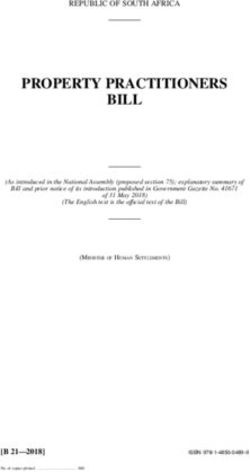PROPERTY PRACTITIONERS BILL - Parliament of South Africa
