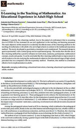 E-Learning in the Teaching of Mathematics: An Educational Experience in Adult High School - MDPI