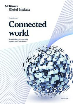 CONNECTED WORLD AN EVOLUTION IN CONNECTIVITY BEYOND THE 5G REVOLUTION - DISCUSSION PAPER - MCKINSEY
