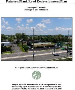 Paterson Plank Road Redevelopment Plan