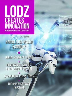 LODZ CREATES InnoVATION - Knowledge-based economy