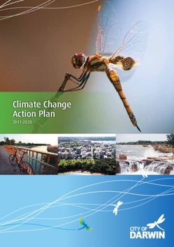 Climate Change Action Plan 2011-2020 - Northern ...