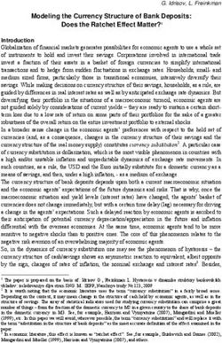 Modeling the Currency Structure of Bank Deposits: Does the Ratchet Effect Matter?1