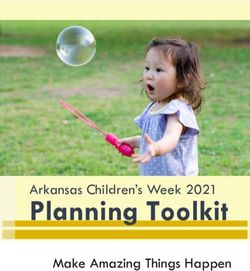 Planning Toolkit Arkansas Children's Week 2021 Make Amazing Things Happen