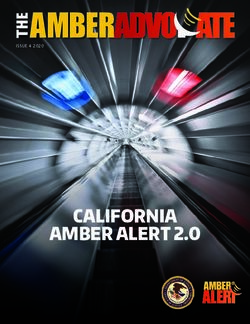 CALIFORNIA AMBER ALERT 2.0 - ISSUE 4 2020