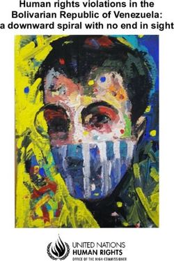 Human rights violations in the Bolivarian Republic of Venezuela: a downward spiral with no end in sight - OHCHR