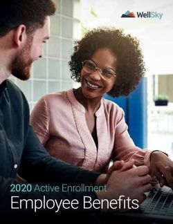 EMPLOYEE BENEFITS 2020 ACTIVE ENROLLMENT - WELLSKY