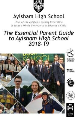The Essential Parent Guide to Aylsham High School 2018-19