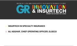 O INSURTECH IN SPECIALTY INSURANCE o ALI ASGHAR, CHIEF OPERATING OFFICER, ELSECO - Global Reinsurance
