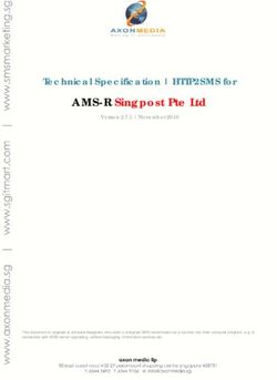 AMS-R Singpost Pte Ltd - Technical Specification | HTTP2SMS for
