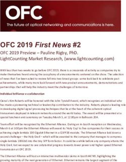 OFC 2019 FIRST NEWS #2 - OFC 2019 PREVIEW - PAULINE RIGBY, PHD. LIGHTCOUNTING MARKET RESEARCH, (WWW.LIGHTCOUNTING.COM)