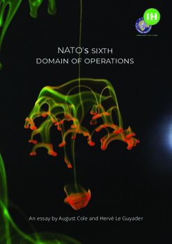 NATO's sixth domain of operations - An essay by August Cole and Hervé Le Guyader