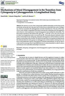 Mechanisms of Moral Disengagement in the Transition from Cybergossip to Cyberaggression: A Longitudinal Study - MDPI