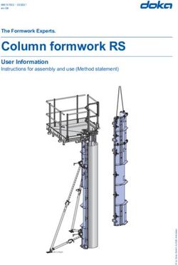 Column formwork RS User Information - Instructions for assembly and use (Method statement) - Doka