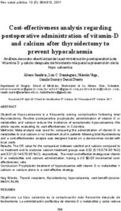 Cost-effectiveness analysis regarding postoperative administration of vitamin-D and calcium after thyroidectomy to prevent hypocalcaemia