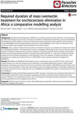 Required duration of mass ivermectin treatment for onchocerciasis elimination in Africa: a comparative modelling analysis