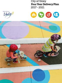 City of Unley Four Year Delivery Plan 2021