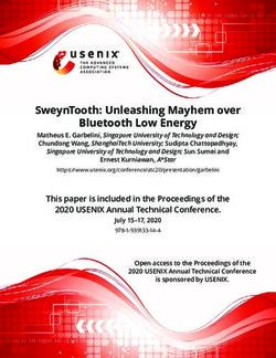 SweynTooth: Unleashing Mayhem over Bluetooth Low Energy - Usenix