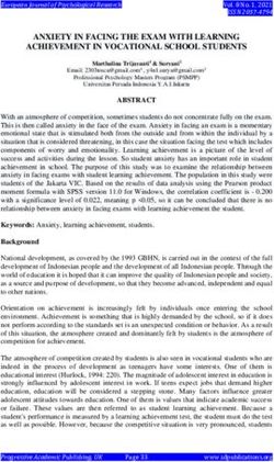 ANXIETY IN FACING THE EXAM WITH LEARNING ACHIEVEMENT IN VOCATIONAL SCHOOL STUDENTS