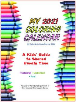 A Kids' Guide to Shared Family Time - Coloring! Activities! Fun! Mi Calendario Para Colorear 2021 - IN.gov