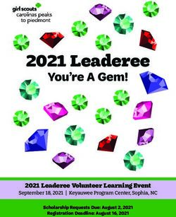 2021 Leaderee You're A Gem! - 2021 Leaderee Volunteer Learning Event - Girl Scouts Peaks to Piedmont