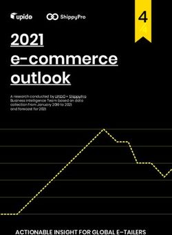 2021 e-commerce outlook - ACTIONABLE INSIGHT FOR GLOBAL E-TAILERS - ShippyPro