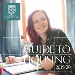 GUIDE TO HOUSING - University of Winchester