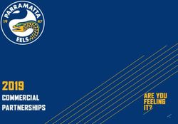 2019 COMMERCIAL PARTNERSHIPS - Parramatta Eels