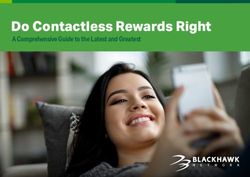 Do Contactless Rewards Right - A Comprehensive Guide to the Latest and Greatest - Blackhawk Network