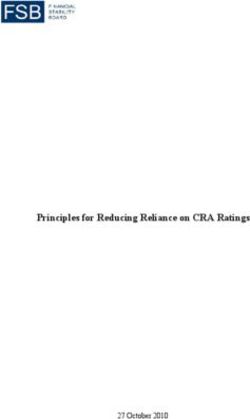 Principles for Reducing Reliance on CRA Ratings - 27 October 2010