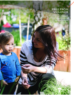 FREE FROM VIOLENCE Victoria's strategy to prevent family violence and all forms of violence against women - Victorian Government
