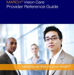 Provider Reference Guide - MARCH Vision Care - Keeping An Eye On Your ...