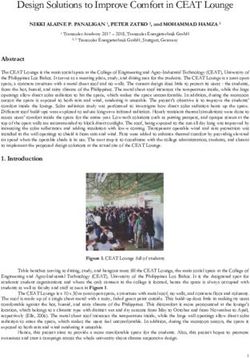 Design Solutions to Improve Comfort in CEAT Lounge - Transsolar