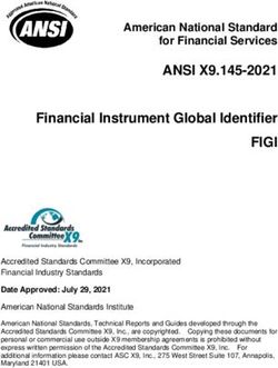 FIGI ANSI X9.145-2021 - Financial Instrument Global Identifier