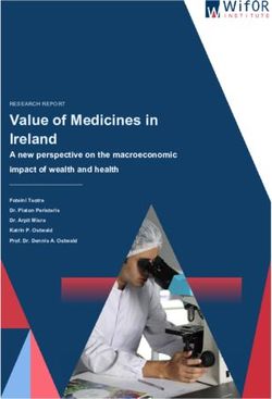 Value of Medicines in Ireland - A new perspective on the macroeconomic impact of wealth and health - WifOR Institute