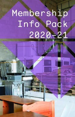 Membership Info Pack 2020-21 - Reuse Network