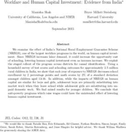 Workfare and Human Capital Investment: Evidence from India