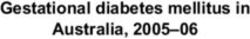 Gestational diabetes mellitus in Australia, 2005-06