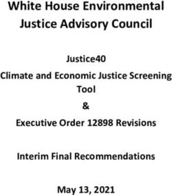White House Environmental Justice Advisory Council - Justice40 Climate and Economic Justice Screening Tool & Executive Order 12898 Revisions ...