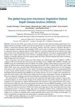 The global long-term microwave Vegetation Optical Depth Climate Archive (VODCA) - Earth System Science Data