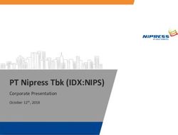 PT Nipress Tbk (IDX:NIPS) - Corporate Presentation October 12th, 2018