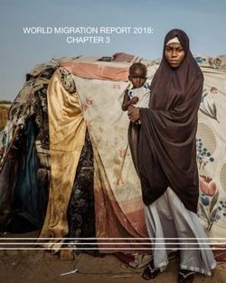 WORLD MIGRATION REPORT 2018: IOM Publications