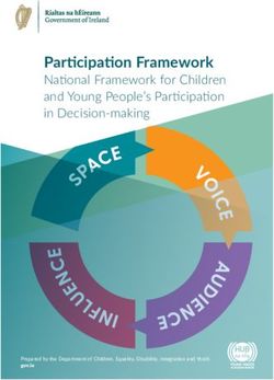 Participation Framework - National Framework For Children And Young ...